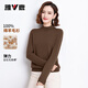雅鹿羊毛衫女純羊毛2025新款高領(lǐng)純色時(shí)尚毛衣秋冬季保暖打底針織衫