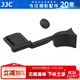 JJC 相機熱靴指柄 熱靴保護蓋 適用于徠卡Leica Q3 Q2 Q343 萊卡配件 手柄 快門(mén)按鈕 拇指握柄 防滑 黑色指柄+按鈕 適用于Q3/Q3 43