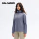 薩洛蒙（Salomon）女款 戶(hù)外運動(dòng)休閑舒適防寒棉服外套 MOUNTAIN FLEX JKT HD 花崗巖藍 C24690 M 165/88A