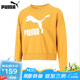 彪馬（PUMA）【京東奧萊】衛衣女裝春秋季新款針織透氣圓領(lǐng)套頭衫 531382-37 531382-37 L