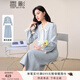 香影藍色小香風(fēng)套裝裙女2025秋季新款千金感赫本風(fēng)法式裙子兩件套 藍色 S