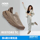 HOKA男女款秋季舒緩TC戶(hù)外休閑鞋RESTORE TC登山輕便緩震 沙色 / 牛津黃 42.5