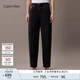 Calvin KleinJeans25春夏女士經(jīng)典美式復古潮流ck純棉洗水寬松牛仔褲47B923G 846-牛仔黑灰 27