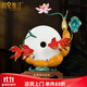 瑪朵維汀連年有余玉石平安扣擺件招財金魚(yú)銅工藝品客廳酒柜裝飾品喬遷禮物 連年有余平安扣 禮盒裝