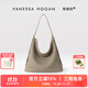 VANESSA HOGAN VH女包高端線(xiàn)柔軟托特包頭層牛皮斜挎包松弛通勤單肩包生日禮物 大象灰