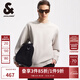 杰克·瓊斯（JACK&JONES）男裝秋季衛衣純色寬松圓領(lǐng)日常百搭通勤花織長(cháng)袖上衣225333042 G01石灰花灰 M （175）
