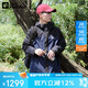 Jack Wolfskin狼爪沖鋒衣男秋冬防風(fēng)防水軟殼三合一夾克外套5118356 黑色 M