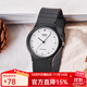 卡西歐手表 學(xué)生運動(dòng)簡(jiǎn)約石英小黑表 休閑指針?lè )浪醺咧猩直砥呦ΧY物 MQ-24-7E