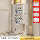 蔻絲（ColesHome）室內簡(jiǎn)易鞋架門(mén)口多層家用鞋子收納窄小宿舍鞋柜置物架 【環(huán)保加厚-白】放18雙鞋