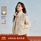 茵曼復(fù)古燈芯絨立領(lǐng)羽絨馬甲2025冬女裝新款顯瘦外套 古杏色 M