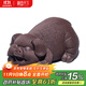 藏壺天下 宜興紫砂茶寵 精品 茶玩 茶盤(pán)擺件 原礦泥料 美夢(mèng)豬