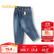 巴拉巴拉女童長(cháng)褲牛仔褲秋冬褲子甜美小童裝201424108001