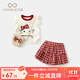 凡獵女童套裝夏裝2025新款兒童洋氣時(shí)髦衣服女寶寶背心三件套夏季 米色 110 cm