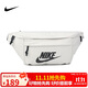 耐克NIKE 王一博同款 中性腰包  休閑包 BA5751-072淺骨色大號
