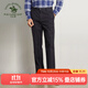 圣大保羅秋冬新款商務(wù)休閑褲男棉質(zhì)微彈合身版長(cháng)褲簡(jiǎn)約百搭寬松直筒休閑褲 秋冬K9深藍色（合身版） 厚款 36 碼180/92B