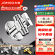 九牧（JOMOO）一進(jìn)二出三通角閥銅合金加厚陶瓷閥芯一分二冷熱分水器廚衛配件 大流量一進(jìn)二出球閥74117