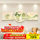 貓九醬奶油風(fēng)客廳裝飾畫(huà)高級感三聯(lián)畫(huà)北歐小清新掛畫(huà)沙發(fā)背景墻壁畫(huà)
