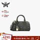 MCM【正品保證】 ELLA 迷你單肩斜挎包手提波士頓包女包 黑色