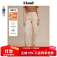 ELAND【泡芙牛仔】衣戀牛仔褲女錐形透氣舒適香蕉褲2025新款 淺卡其色(36)L/Beige M /165