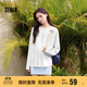 森馬（Semir）長(cháng)袖T恤女字母印花oversize個(gè)性2025夏季上衣鹽甜系109325101001