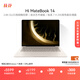 WIKO Hi MateBook 14 銳龍 200系列 華為智選輕薄筆記本電腦 AMD銳龍7 H 255 32G 1T晨曦金 圓形鍵盤