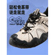駱駝云山網(wǎng)面戶(hù)外徒步登山休閑丑萌鞋情侶七夕 G15S0761 米白/黑(男款) 38
