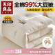 無(wú)印良品A類(lèi)99%大豆蛋白被子 全棉雙層紗秋冬被單人空調被芯150*200cm 5斤