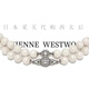 薇薇安·威斯特伍德（Vivienne Westwood）西太后項鏈土星雙層珍珠磁扣項鏈輕奢毛衣鏈送女友圣誕節禮物 銀色雙排