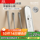 半物生活316L不銹鋼食品級筷子勺子叉子三件套兒童學(xué)生便攜餐具筷子勺套裝