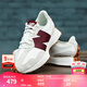 NEW BALANCE NB327官方休閑鞋女鞋秋冬復古增高鞋潮流百搭低幫輕便軟底運動(dòng)鞋 灰色/米白/酒紅 WS327KA 38 (腳長(cháng)24.5cm)