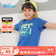 361°童裝兒童短袖2025夏季男童短袖t恤男大童夏季短袖上衣 藍 160