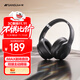 山水（SANSUI）TD46 主動(dòng)降噪【降噪榜TOP】 頭戴式藍牙耳機重低音無(wú)線(xiàn)耳麥手機聽(tīng)力電腦耳麥有線(xiàn)通用  黑