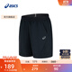 亞瑟士ASICS運動(dòng)短褲男子舒適透氣百搭速干運動(dòng)褲 2031F119-001 黑色 XL