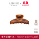 亞歷山大（ALEXANDRE DE PARIS）歐美風(fēng)抓夾極簡(jiǎn)鯊魚(yú)夾慵懶穿搭發(fā)夾7705 E中號深褐色禮盒
