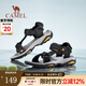 駱駝（CAMEL）涼鞋男 夏季戶(hù)外沙灘鞋涼鞋防滑涉水平底男鞋 黑色 41