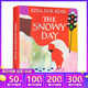 英文原版 The Snowy Day 下雪天 凱迪克金獎 紙板書(shū) Ezra Jack Keats 兒童啟蒙圖畫(huà)故事繪本 綠山墻