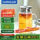樂(lè )扣樂(lè )扣（locknlock）玻璃冷水涼水壺帶把手水杯耐高溫泡茶壺大LLG969_1L