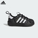 阿迪達斯（adidas）ADIFOM SUPERSTAR 360 SHOES 貝殼頭運動(dòng)學(xué)步鞋 JR3755黑/白/灰