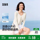 森馬（Semir）UPF100+|涼感防曬衣女短款圓領(lǐng)正肩開(kāi)衫2025夏空調衫109325108001