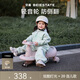 貝易（BEIE）典藏扭扭車(chē) 1-6歲寶寶搖搖車(chē)大人可坐寶寶禮物聲光音樂(lè )款  貝母粉