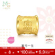 周生生富竹一生黃金轉運珠足金Charme竹節富字串珠94329C定價(jià)