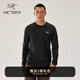 ARC'TERYX始祖鳥(niǎo) CAPTIVE ARC'WORD LS 透氣 男子 棉質(zhì)長(cháng)袖T恤 BLACK/黑色 M
