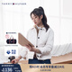 TOMMY HILFIGER秋冬女裝休閑菱形格紐扣翻領(lǐng)寬松保暖短款棉服夾克外套 米色AC0 M （推薦：115-130斤）