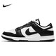 耐克NIKE女休閑板鞋 DUNK 運動(dòng)鞋DD1503-101白黑38