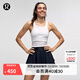 lululemon丨Ebb to Street 女士短款工字運動(dòng)背心 內置內衣 LW1CJUS 白色 S /6