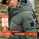 Jack Wolfskin狼爪秋冬羽絨服外套GAPPON男士戶(hù)外保暖700蓬中厚款羽絨服A62280 石板綠/4136 2XL 充絨量252G