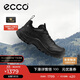 愛(ài)步（ECCO）25年新款冬季保暖回彈緩震長(cháng)距離徒步鞋 越野822364 黑色41