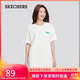 斯凱奇（Skechers）繽紛短袖夏季男女同款休閑T恤潮流顯瘦上衣L224U080