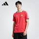 阿迪達斯adidas曼聯(lián)男足球系列短袖球衣 JF0386