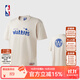 NBA【限時(shí)秒殺】球隊文化系列-湖人/勇士 情侶t恤休閑夏季運動(dòng)短袖男 金州勇士/淺灰白色 XL